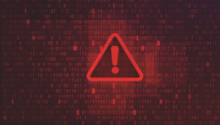 advanced system repair pro safe red exclamation point on numbers background binary code 0 and 1